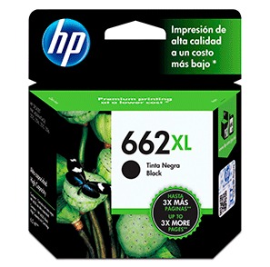 HP 662XL CARTUCHO CZ105AL NEGRA DE INYECCIÓN DE TINTA - IMPRESORAS DESKJET INK ADVANTAGE 2515 ALL-IN-ONE, RENDIMIENTO HASTA 360 PAG.